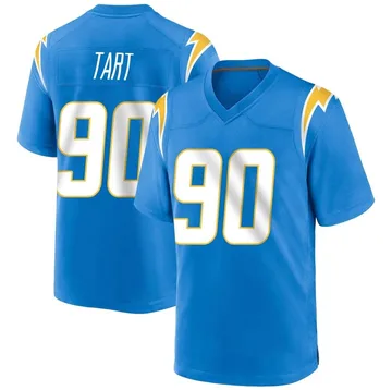 Men's Nike Los Angeles Chargers Teair Tart Blue Powder Alternate Jersey - Game