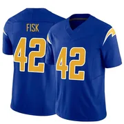 Men's Nike Los Angeles Chargers Tucker Fisk Royal Vapor F.U.S.E. Jersey - Limited