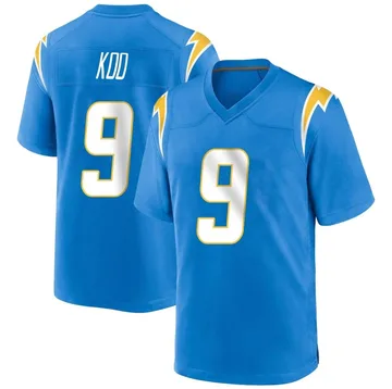 Men's Nike Los Angeles Chargers Younghoe Koo Blue Powder Alternate Jersey - Game