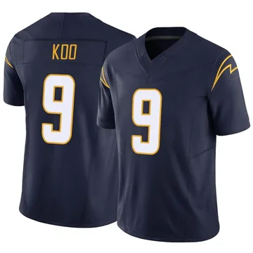 Men's Los Angeles Chargers Younghoe Koo Navy Vapor F.U.S.E. Jersey - Limited