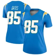 Women's Nike Los Angeles Chargers Antonio Gates Blue Powder Jersey - Legend