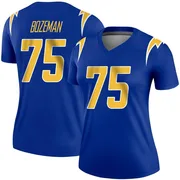 Women's Nike Los Angeles Chargers Bradley Bozeman Royal 2nd Alternate Jersey - Legend