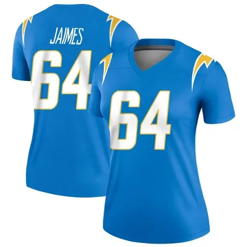 Women's Nike Los Angeles Chargers Brenden Jaimes Blue Powder Jersey - Legend