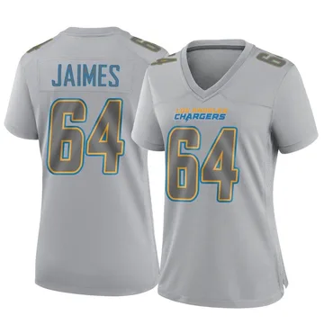 Women's Nike Los Angeles Chargers Brenden Jaimes Gray Atmosphere Fashion Jersey - Game