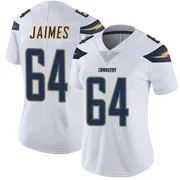 Women's Nike Los Angeles Chargers Brenden Jaimes White Vapor Untouchable Jersey - Limited