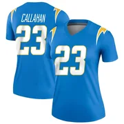 Women's Nike Los Angeles Chargers Bryce Callahan Blue Powder Jersey - Legend