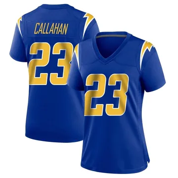 Women's Nike Los Angeles Chargers Bryce Callahan Royal 2nd Alternate Jersey - Game