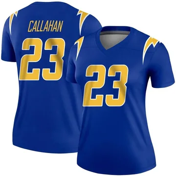 Women's Nike Los Angeles Chargers Bryce Callahan Royal 2nd Alternate Jersey - Legend