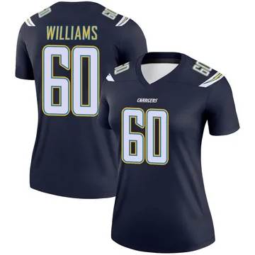 Women's Nike Los Angeles Chargers Bucky Williams Navy Jersey - Legend