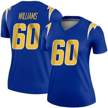 Women's Nike Los Angeles Chargers Bucky Williams Royal 2nd Alternate Jersey - Legend