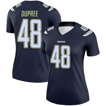 Women's Nike Los Angeles Chargers Bud Dupree Navy Jersey - Legend