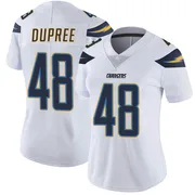 Women's Nike Los Angeles Chargers Bud Dupree White Vapor Untouchable Jersey - Limited