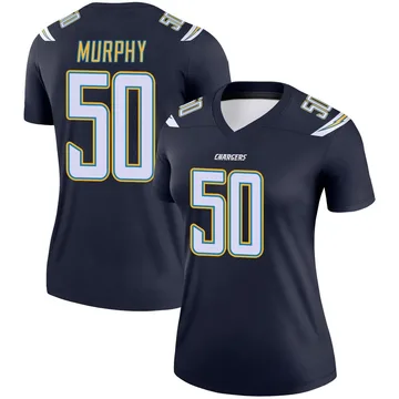 Women's Nike Los Angeles Chargers Caleb Murphy Navy Jersey - Legend