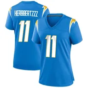 Women's Nike Los Angeles Chargers Cameron Dicker Blue Powder Alternate Jersey - Game