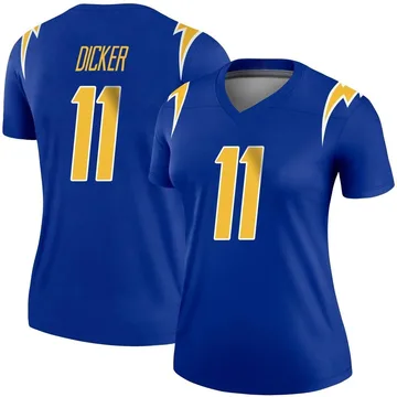 Women's Nike Los Angeles Chargers Cameron Dicker Royal 2nd Alternate Jersey - Legend