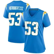 Women's Nike Los Angeles Chargers Chris Collins Blue Powder Alternate Jersey - Game