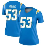 Women's Nike Los Angeles Chargers Chris Collins Blue Powder Jersey - Legend