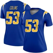 Women's Nike Los Angeles Chargers Chris Collins Royal 2nd Alternate Jersey - Legend