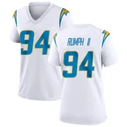 Women's Nike Los Angeles Chargers Chris Rumph II White Jersey - Game