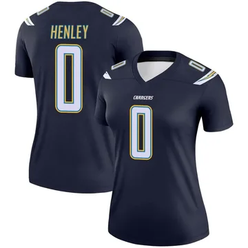 Women's Nike Los Angeles Chargers Daiyan Henley Navy Jersey - Legend