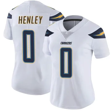 Women's Nike Los Angeles Chargers Daiyan Henley White Vapor Untouchable Jersey - Limited