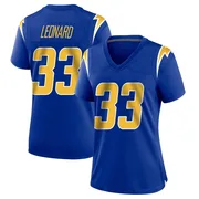 Women's Nike Los Angeles Chargers Deane Leonard Royal 2nd Alternate Jersey - Game