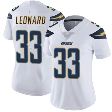 Women's Nike Los Angeles Chargers Deane Leonard White Vapor Untouchable Jersey - Limited