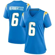 Women's Nike Los Angeles Chargers Denzel Perryman Blue Powder Alternate Jersey - Game