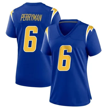 Women's Nike Los Angeles Chargers Denzel Perryman Royal 2nd Alternate Jersey - Game