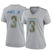 Women's Nike Los Angeles Chargers Derwin James Jr. Gray Atmosphere Fashion Jersey - Game