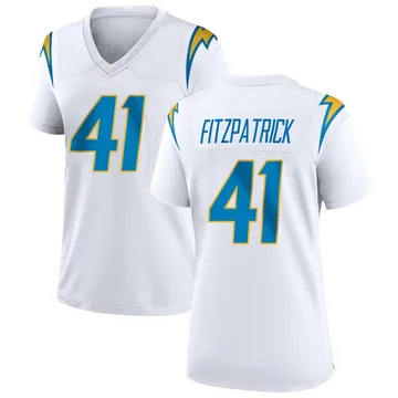 Women's Nike Los Angeles Chargers Dez Fitzpatrick White Jersey - Game