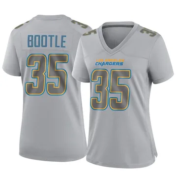 Women's Nike Los Angeles Chargers Dicaprio Bootle Gray Atmosphere Fashion Jersey - Game