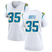 Women's Nike Los Angeles Chargers Dicaprio Bootle White Jersey - Game