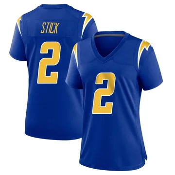 Women's Nike Los Angeles Chargers Easton Stick Royal 2nd Alternate Jersey - Game