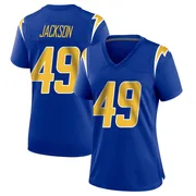 Women's Nike Los Angeles Chargers Eddie Jackson Royal 2nd Alternate Jersey - Game