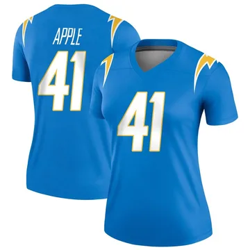 Women's Nike Los Angeles Chargers Eli Apple Blue Powder Jersey - Legend