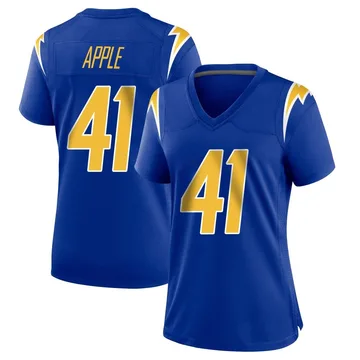 Women's Nike Los Angeles Chargers Eli Apple Royal 2nd Alternate Jersey - Game