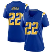 Women's Nike Los Angeles Chargers Elijah Molden Royal 2nd Alternate Jersey - Game