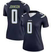 Women's Nike Los Angeles Chargers Emany Johnson Navy Jersey - Legend