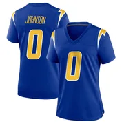 Women's Nike Los Angeles Chargers Emany Johnson Royal 2nd Alternate Jersey - Game