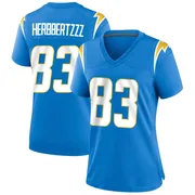 Women's Nike Los Angeles Chargers Eric Tomlinson Blue Powder Alternate Jersey - Game