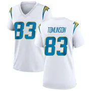 Women's Nike Los Angeles Chargers Eric Tomlinson White Jersey - Game