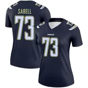 Women's Nike Los Angeles Chargers Foster Sarell Navy Jersey - Legend