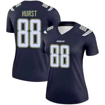 Women's Nike Los Angeles Chargers Hayden Hurst Navy Jersey - Legend