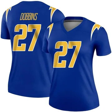 Women's Nike Los Angeles Chargers J.K. Dobbins Royal 2nd Alternate Jersey - Legend