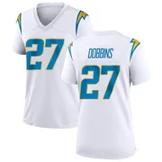 Women's Nike Los Angeles Chargers J.K. Dobbins White Jersey - Game