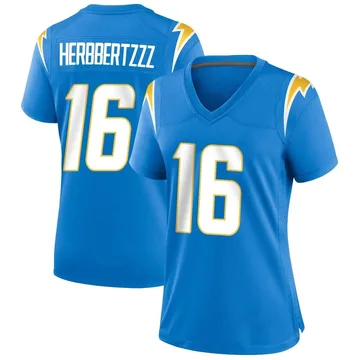 Women's Nike Los Angeles Chargers JK Scott Blue Powder Alternate Jersey - Game