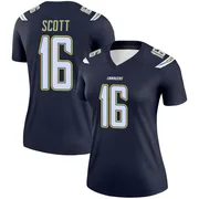 Women's Nike Los Angeles Chargers JK Scott Navy Jersey - Legend