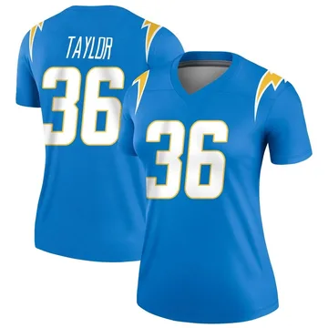 Women's Nike Los Angeles Chargers Ja'Sir Taylor Blue Powder Jersey - Legend