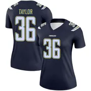 Women's Nike Los Angeles Chargers Ja'Sir Taylor Navy Jersey - Legend